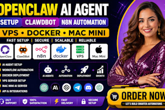 install openclaw ai agent setup clawdbot n8n automation vps docker mac mini