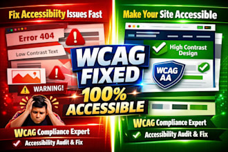 website wcag accessibility audit and optimization for full compliance