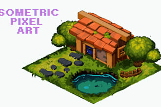 isometric pixel game art tileset game assets pixel character pixel environment