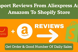 add shopify product reviews using loox, judgeme, or aliexpress reviews