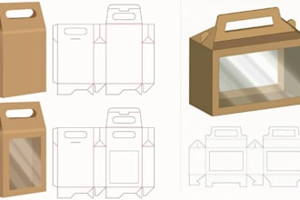 design professional product packaging, box and pallet layout