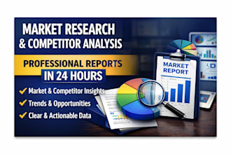 market research and competitor analysis