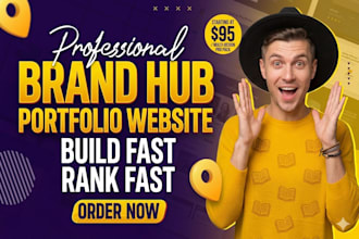 design professional author portfolio website, book website, ebook landing page