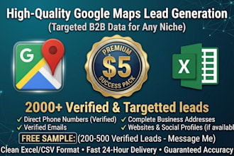 expertly scrape, google maps scraper, b2b lead pull for you