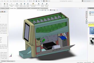 do 3d cad modeling, design, and assemblies in solidworks