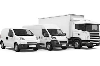 build cargo, courier, towing, transport delivery moving company website