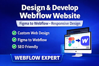 design develop webflow website figma to webflow webflow expert