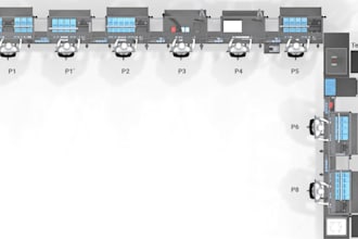 create a professional layout, workflow, and process flow for your operations