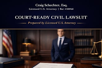 draft a court ready civil lawsuit for your case