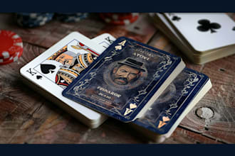 design custom playing cards for poker and games