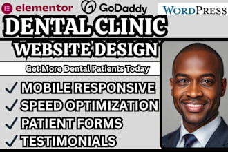 dental clinic site dentist site design dental practice site dentist website