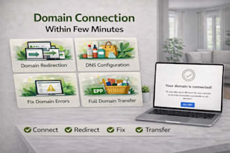 connect a domain to your website in minutes, domain connection, fix dns