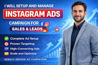 setup instagram ads campaign manage instagram ads social media ads campaign