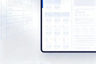 axure prototype for app and admin system