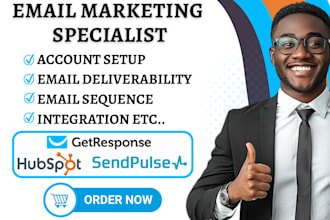 setup cleaverreach sendpulse sendy automation hubspot getresponse email campaign