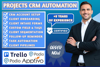 build custom crm in trello apptivo podio with lead capture form automated email
