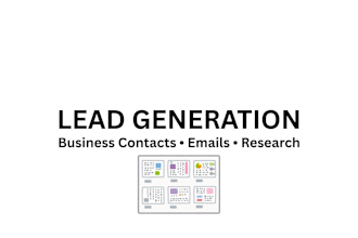 build a targeted business contact list and lead generation list