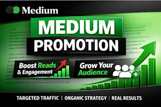 promote your medium article for viral reach, engagement and followers