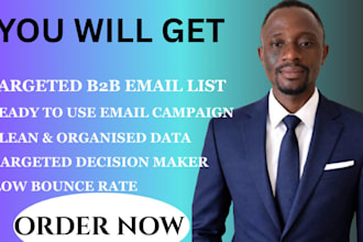 build a verified email list and set up a cold email outreach campaign