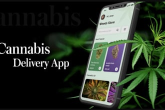 do cannabis ecommerce app, cbd, tobaccos, hemp, marijuana products delivery app