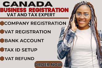 register canada business, gst hst tax, bn number and vat compliance