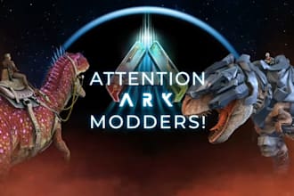 create game modder, ark survival ascended mod, unreal engine 4, 5 for you