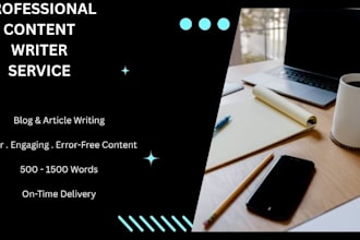write high quality content for your needs