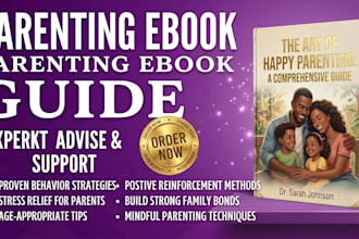 ghostwrite parenting ebook parenting book book formatting canva workbook