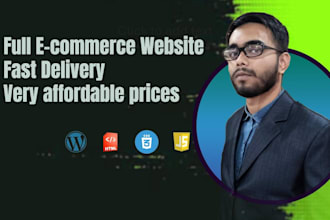 build a modern and affordable ecommerce website