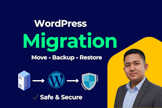 move, migrate, backup and restore your wordpress website