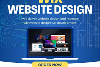 do wix website design and redesign wix website design wix development