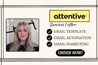 setup attentive sms marketing attentive email campaigns