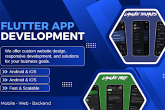 build scalable flutter apps for android and ios