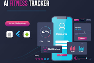 build smart wearable app, lidar tracking app, os face tracker ai weareable app