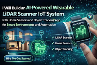 do ai wearable lidar scanner iot devices, home sensors lidar object tracking app