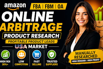 hunt high ROI amazon fba fbm oa leads for USA market