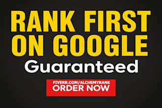 rank your website on first page, visitors,traffic