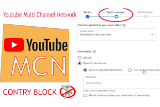 setup cms and mcn access for youtube cash cow monetization