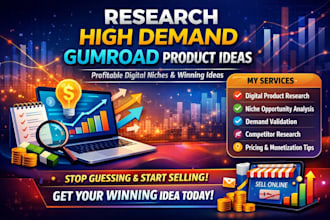 research high demand gumroad product ideas and winning digital download niches