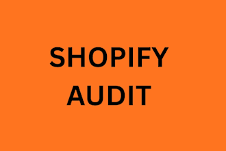 do a professional shopify store audit for conversion optimization