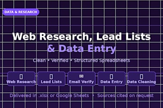 build a targeted lead list with verified emails and clean fields