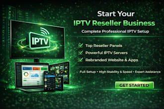 set up pro reseller panel, strong8k, trex, dream4k, megaott, lionott, b1g,pure