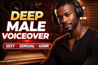 be ur nsfw male character voice actor asmr, relaxation, voice message 4 ur love