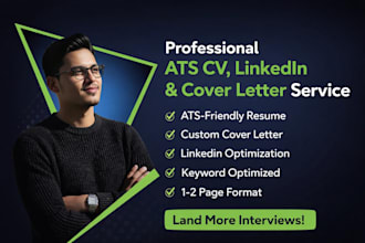 write an ats friendly CV and resume for entry level jobs and fresh graduates