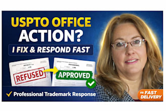 draft and submit uspto trademark response to office action