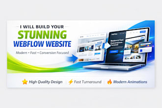 design a high converting webflow landing page, webflow website, figma to webflow