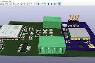 design esp32, arduino iot pcb using kicad for smart devices