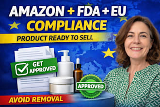 review your cosmetic label for amazon fda eu compliance, amazon compliance