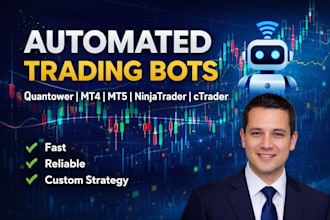 code automated trading bots on quantower, mt4, mt5, ninjatrader, ctrader