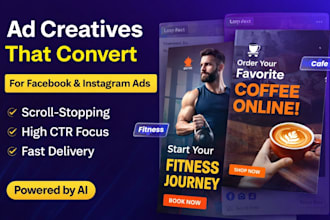 create high converting ad creatives for facebook and instagram using ai